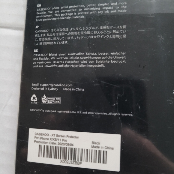 CaseKoo XT Screen Protector For iPhone X/XS/11 Pro - Picture 7 of 7